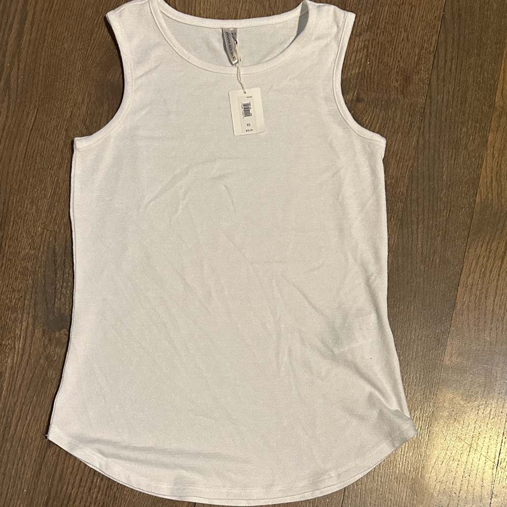 Banana Republic Classic White Tank Top